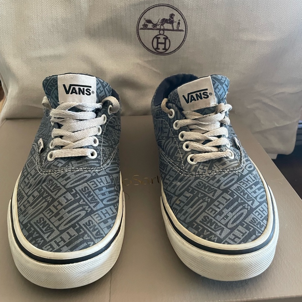 BLUE off the Walls VANS 8